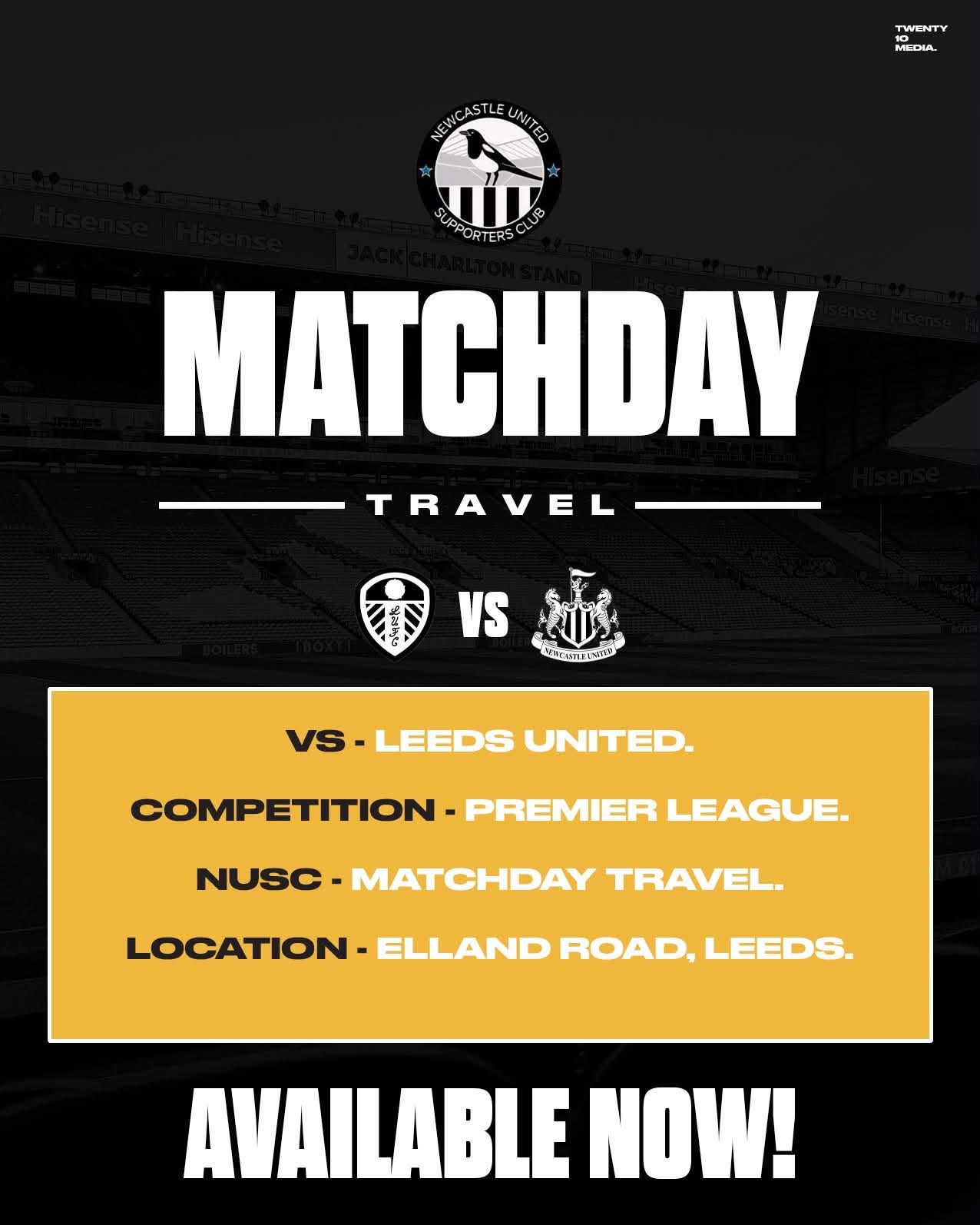 Leeds Coach Travel 2026-27